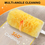 SetSail Heavy Duty Duster Refills for Swiffer Duster with 1 Handle，30 Count