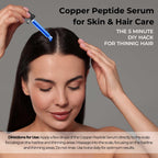 Buy now Skin Perfection GHK-CU Copper Peptides Serum for Face & Hair - Copper Peptide for Skin, Hair & Scalp - 1% Blue Liquid for Face, Neck, Body, and Scalp â€“ Multi-Use Serum Booster with Dropper 0.5 fl oz at indiglob india