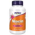Buy now NOW Foods Supplements, Niacin (Vitamin B-3) 500 mg, Essential B-Group Vitamin*, Nutritional Health, 100 Capsules at indiglob india
