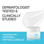 Buy now Neutrogena Hydro Boost + Eye Cream for Dark Circles & Puffiness, Under Eye Cream with Caffeine, Hyaluronic Acid and Peptides, Fragrance Free, 0.5 oz at indiglob india