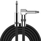Buy now New bee Guitar Cable 10ft Electric Instrument Bass AMP Cord for Electric Mandolin, Pro Audio (Right Angle to Straight, Black) 10FT Right at indiglob india