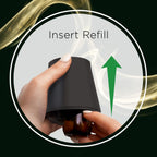 Air Wick Essential Mist Diffuser +Refill Kit, Pumpkin Spice,Fall Scent 2ct