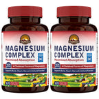 Vitalitown Magnesium Complex Supplement 500mg - NSF Certified Magnesium Glycinate, Malate, Taurate & Citrate - Chelated High Absorption & Gentle on Stomach - Vegan Non-GMO 240 Capsules