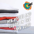 Buy now Shout Color Catchers for Laundry, Allow Mixed Washes, Prevents Color Runs and Maintains Original Clothing, 72 Count at indiglob india