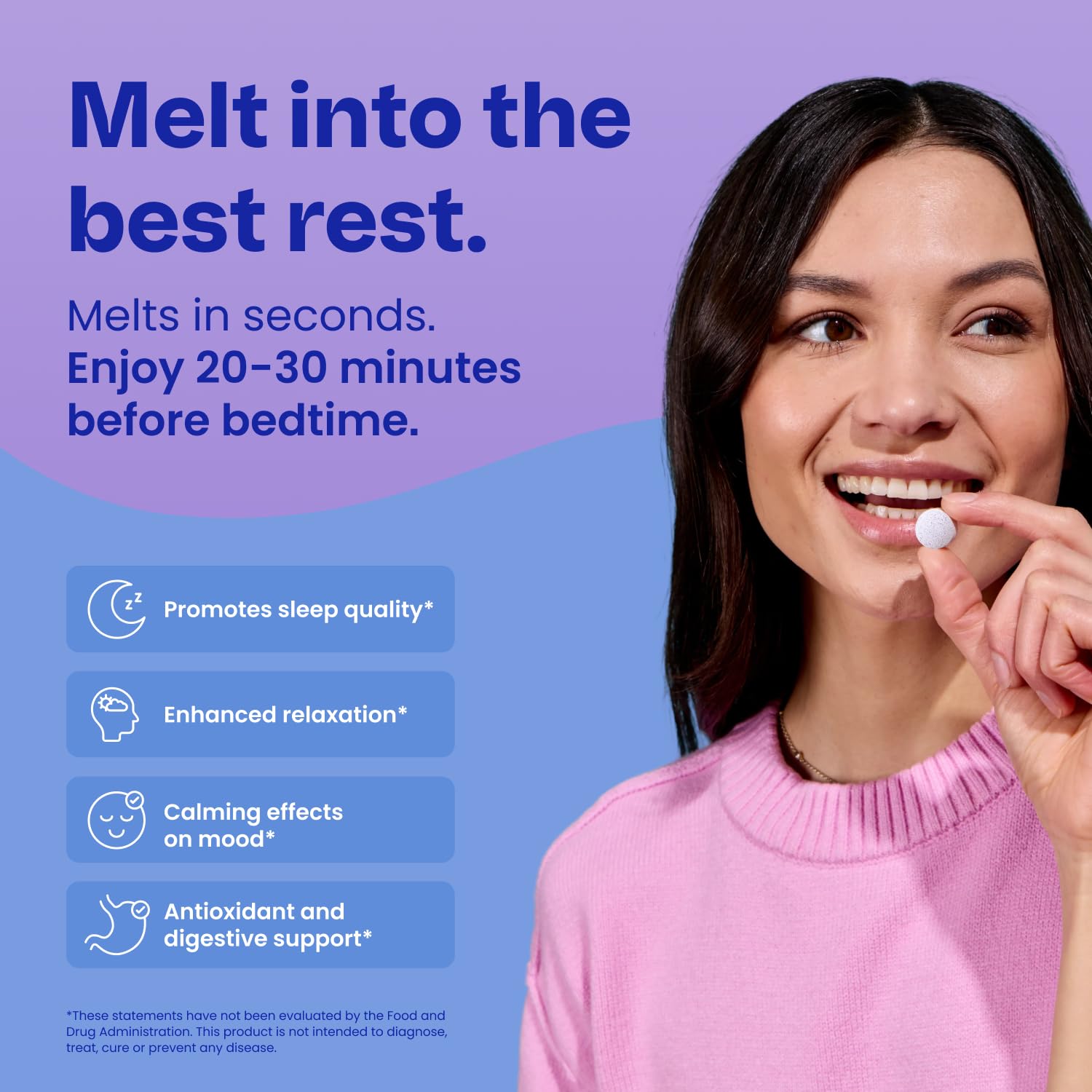 Neuro Sleep & Recharge Meltaway Mints, Extra Strength, 72 Count | Mixed Berry, 5mg Melatonin Sleep Aid, Nighttime Relaxation & Healthy Rest Cycle, Chamomile & Elderberry, Fast-Dissolve Mints