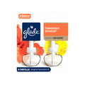 Glade PlugIns Refills Air Freshener, Scented and Essential Oils for Home and Bathroom, Hawaiian Breeze, 1.34 Fl Oz, 2 Count