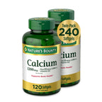 Nature's Bounty Calcium 1200mg with 1000 IU Vitamin D3, 120 Count | Bone Health & Immune Support Softgels, Calcium and Vitamin D Supplement, Gluten Free, 2 Softgels per Day