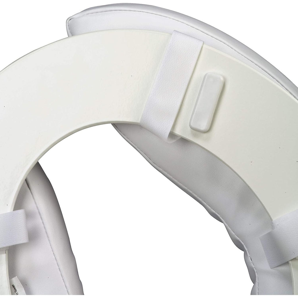 Buy now DMI Raised Toilet Seat Cushion and Cover to Add Extra Padding the while Relieving Pressure, Tear Resistant, FSA & HSA Eligible, 2 Inch Pad, White at indiglob india