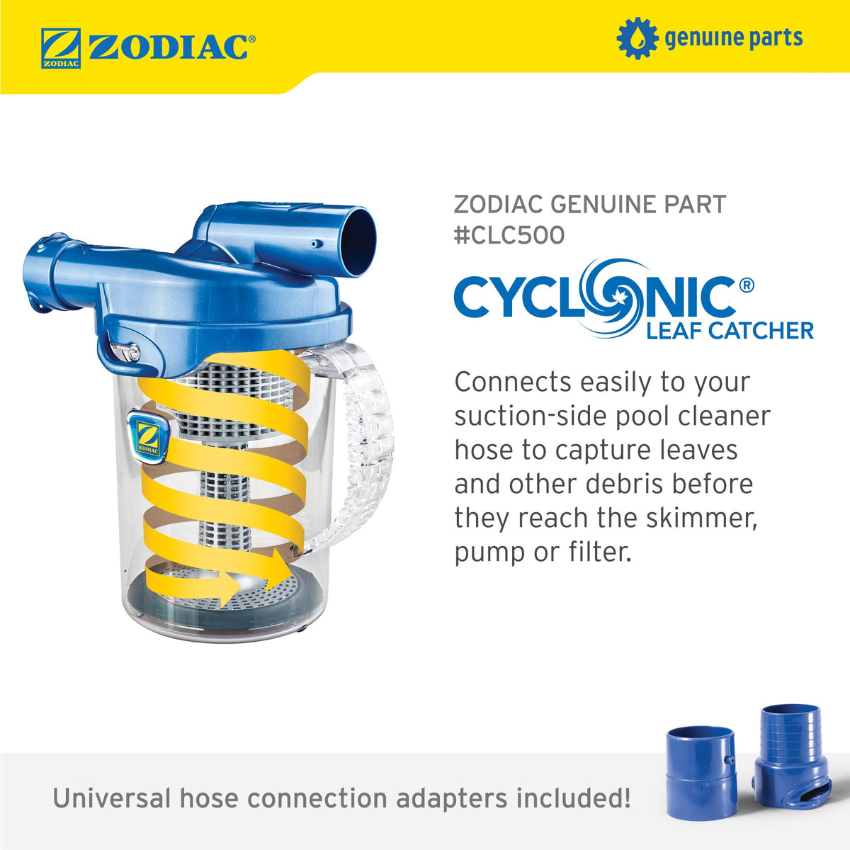 Zodiac Genuine Parts Cyclonic Leaf Catcher