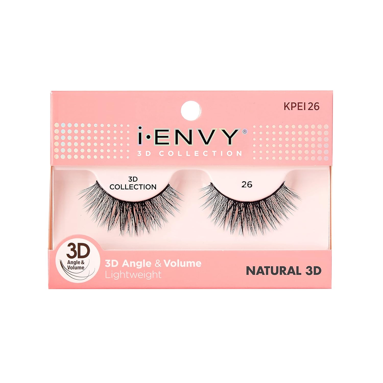 Buy now i-Envy 3D Glam Collection Multi-angle & Volume (2 PACK, KPEI14) 1 Count (Pack of 2) KPEI26 at indiglob india