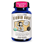 Legendairy Milk Liquid Gold Organic Lactation Support, 60 Capsules | Organic goat's rue, milk thistle, shatavari and fennel provide fenugreek-free lactation and breast milk supply support