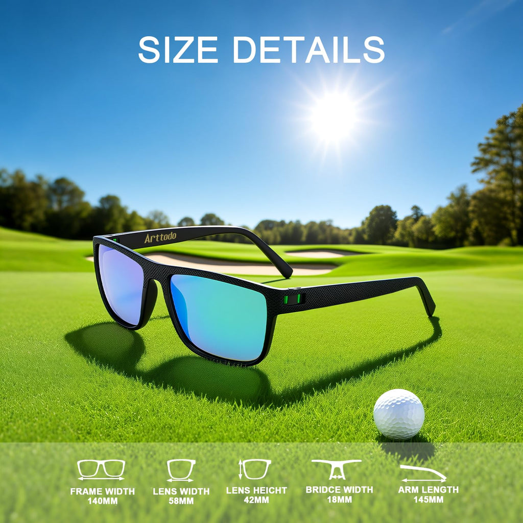 Golf Sunglasses Polarized Sunglasses for Men Women, Ideal for Sport Outdoor