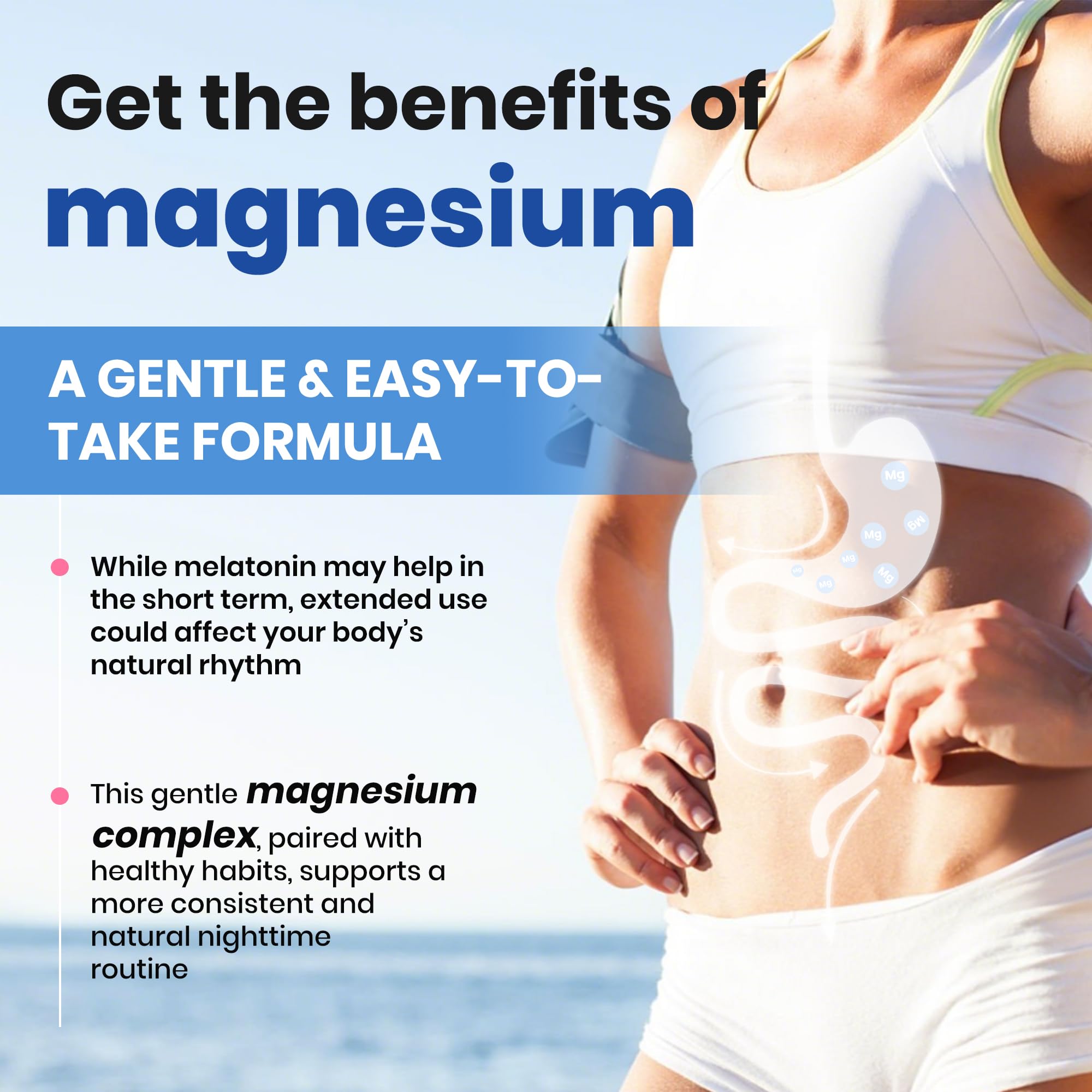VEV DeepCalm 15-in-1 Magnesium Complex for Women & Men, 120 Caps | 15-in-1 Magnesium Supplement, Sleep, Glycinate & Citrate Vegan Capsules with Ashwagandha & L-Theanine