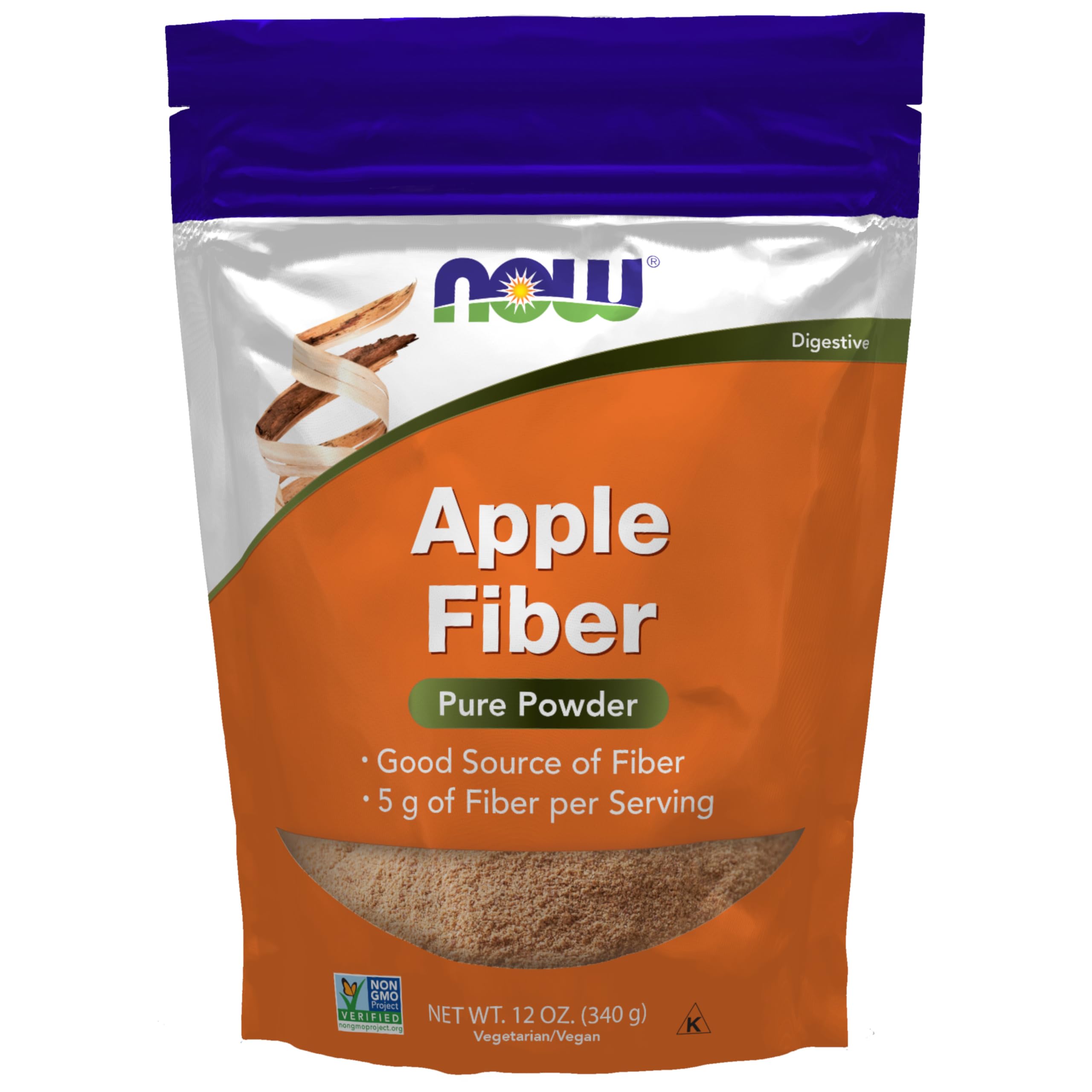 Buy now NOW Supplements, Pure Apple Fiber Powder with Apple Pectin, Non-GMO Project Verified, 12-Ounce at indiglob india
