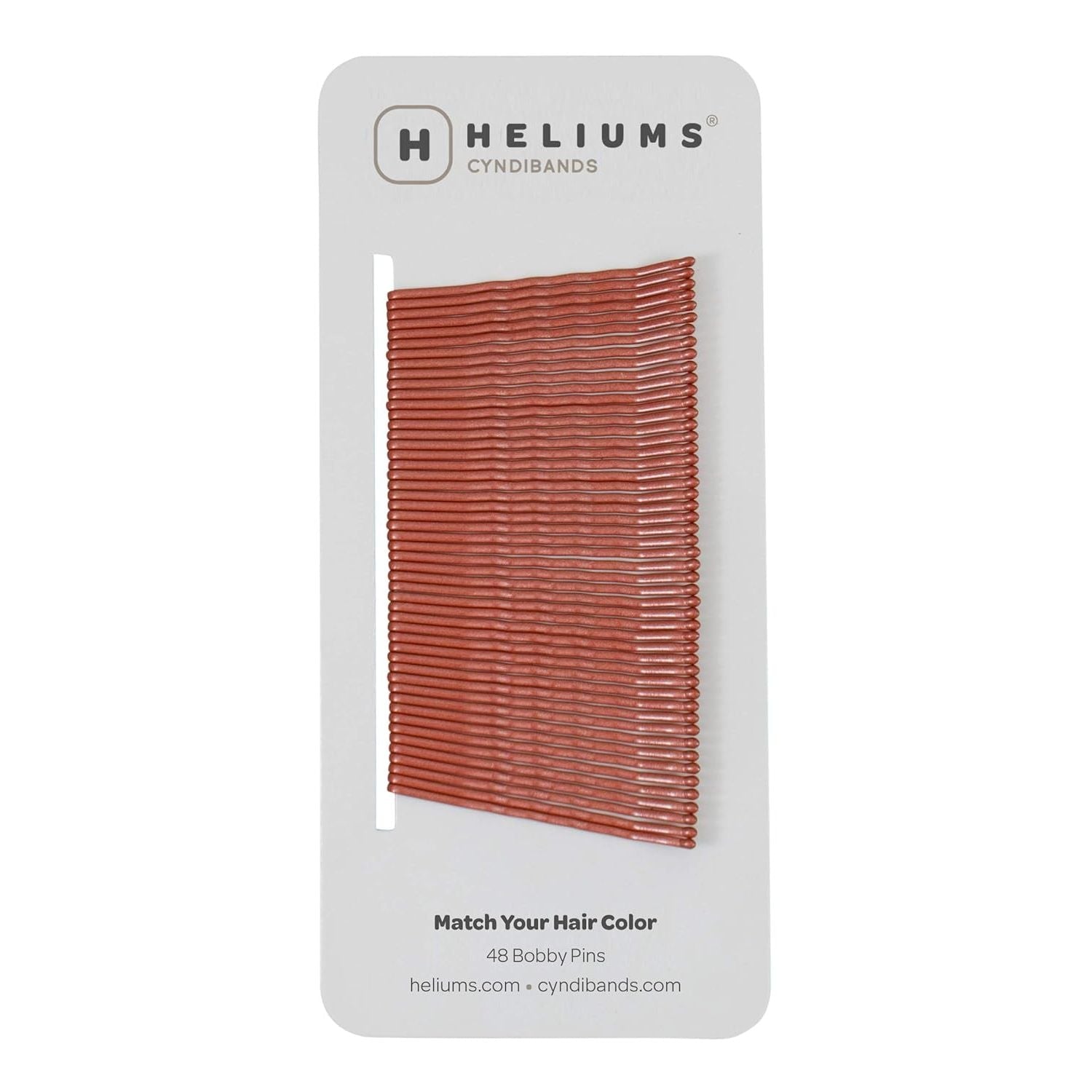 Buy now Heliums Bobby Pins - Auburn Red - 2 Inch Wavy Hair Pins, Color Matched for Redheads, 48 Count at indiglob india