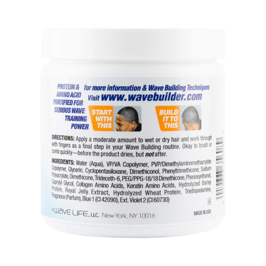 Buy now WaveBuilder Spin'n Waves Wave Cream | Non Greasy Adds Superior Shine on Hair, 8 oz at indiglob india