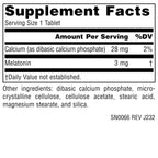 Source Naturals Time Released Melatonin* - 3 mg, 120 Tablets