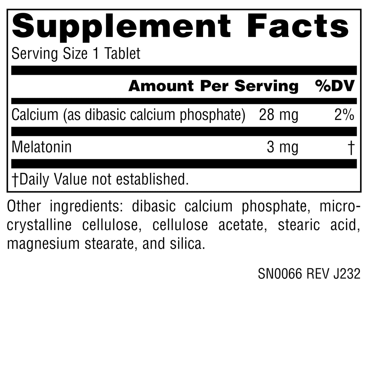 Source Naturals Time Released Melatonin* - 3 mg, 120 Tablets