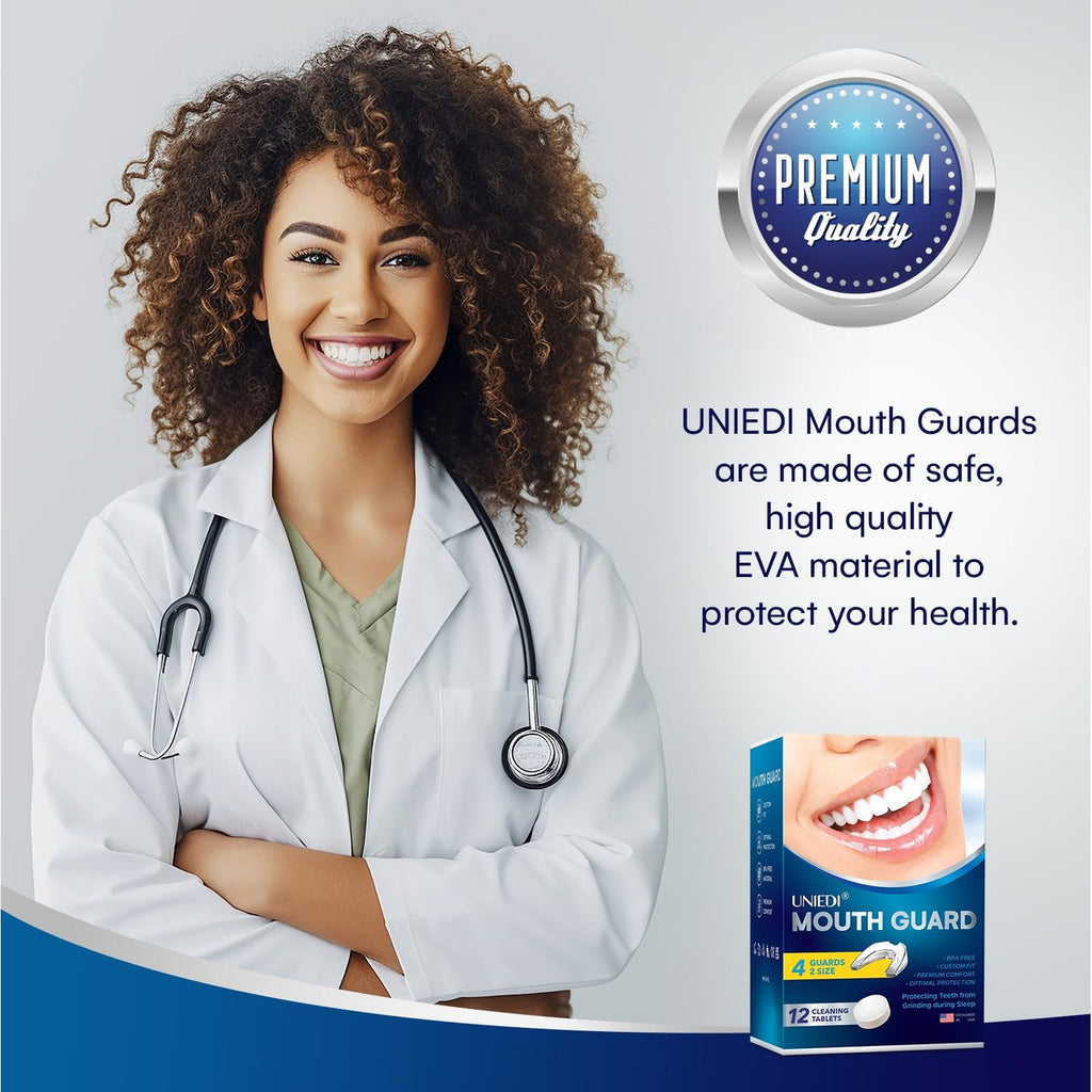 Mouth Guard for Grinding & Clenching Teeth at Night, Sleeping Mouthguard