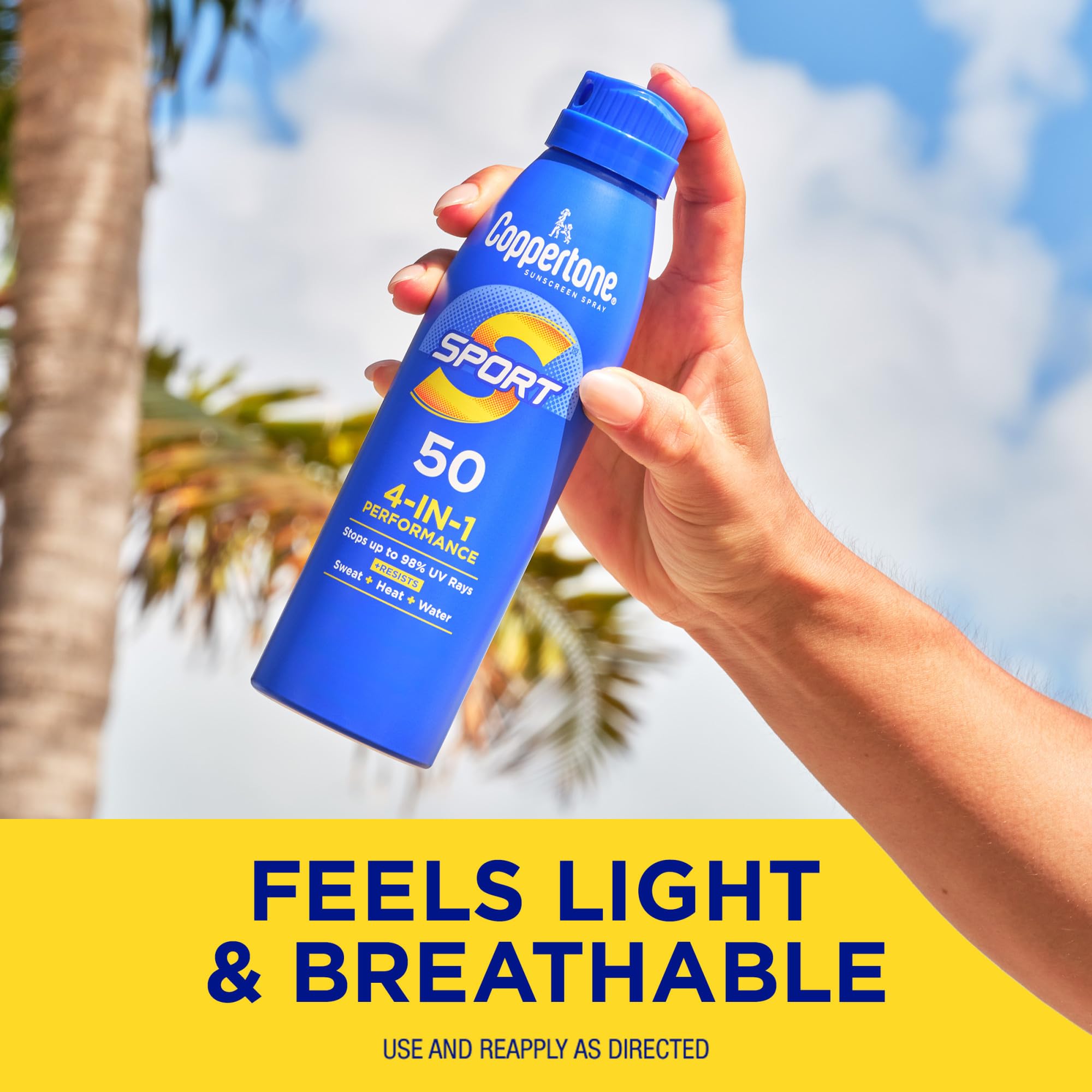 Buy now Coppertone SPORT at indiglob india
