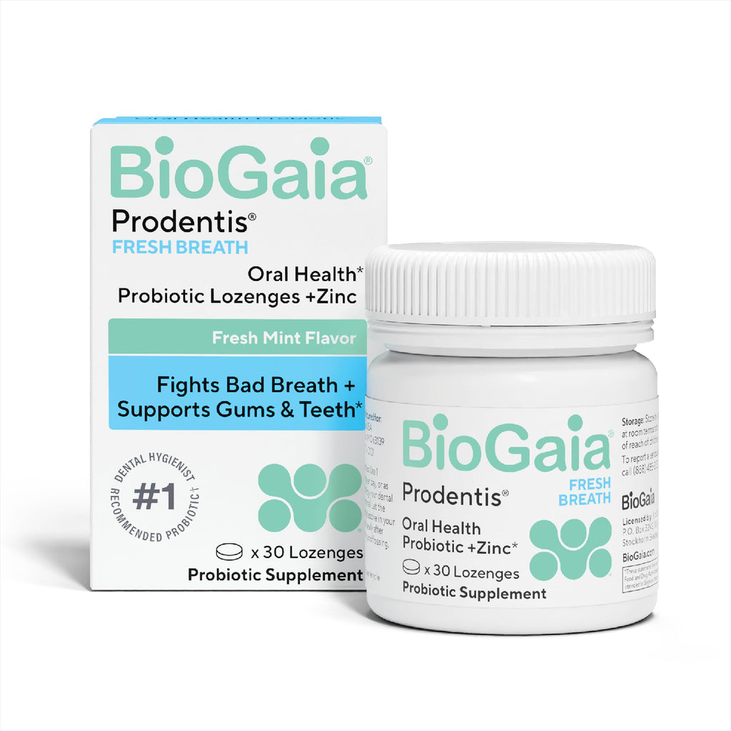 BioGaia Prodentis Fresh Breath Oral Probiotics for Bad Breath & Halitosis