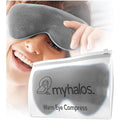 Buy now MyHalosÂ® Eye Mask for Dry Eyes - Steam Warm Compress for Eyes - Remove Styes, Chalazion Therapy Warming and Heating Pad Hot Compress - Moist Heat Mask for Blepharitis & MGD Default at indiglob india