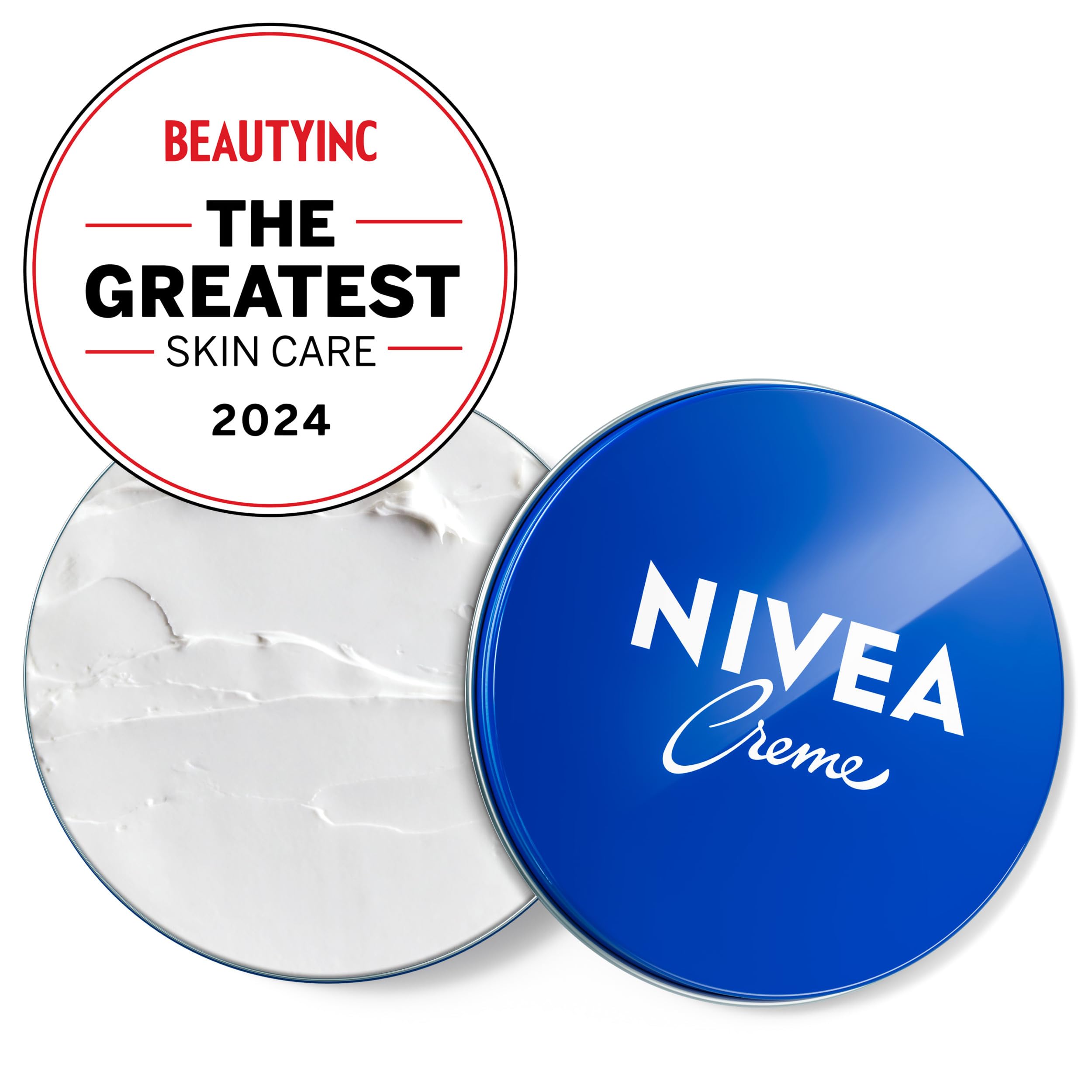 NIVEA Creme Body, Face and Hand Moisturizing Cream, 13.5 Oz Tin