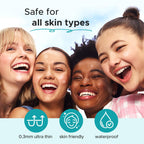 TKTK Pimple Patch for Face, Hydrocolloid Acne Absorbing Dots, 4 Sizes 140CT | Invisible Acne Patches Zit Stickers with Tea Tree & Calendula Oil, for Blemishes & Breakouts,Safe for Sensitive Skin