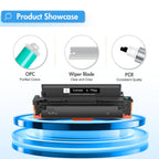 410X Toner Cartridge 4 Pack 410A for HP MFP M477fnw M477fdw M477fdn M452dn