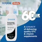 Buy now Major Ammonium Lactate 12% Moisturizing Lotion - Lactic Acid Lotion - Helps Hydrate, Soften, and Exfoliate Rough, Dry Skin - Daily Body Lotion - Fragrance-Free - 8 Oz (1 Pack) at indiglob india