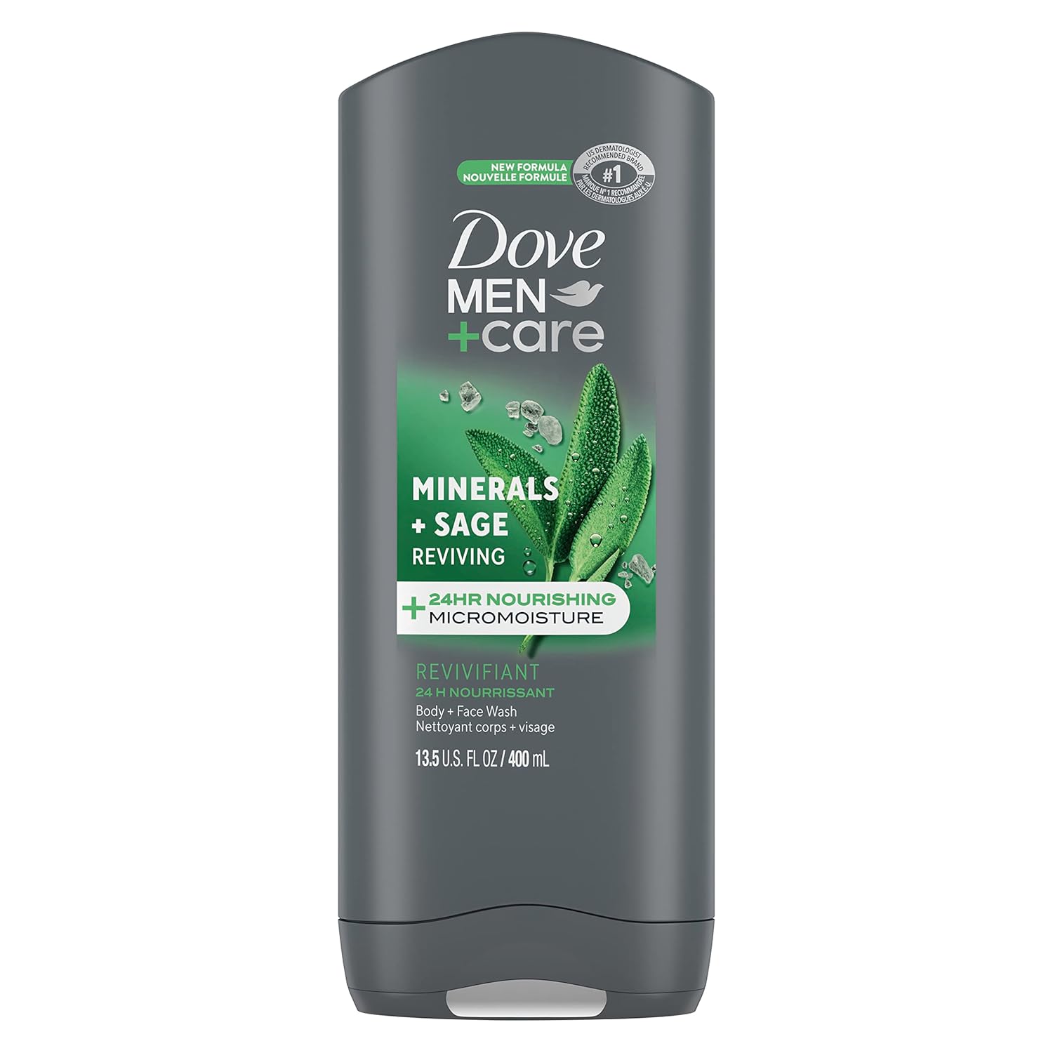 Buy now Dove Body and Face Wash Reviving Minerals + Sage Body Wash for Men with 24-Hour Nourishing Micromoisture Technology, 18 oz 13.5 Ounce (Pack of 1) Minerals And Sage at indiglob india