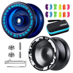 Buy now MAGICYOYO V3 Yoyo for Kids 8-12 or Above, Responsive Yoyo Professional with Dual Function, Professional Trick Yo yo for Adults with 12 Yo-yo Strings, KK Bearing, Bearing Puller, Axle,Case Bag -Black at indiglob india