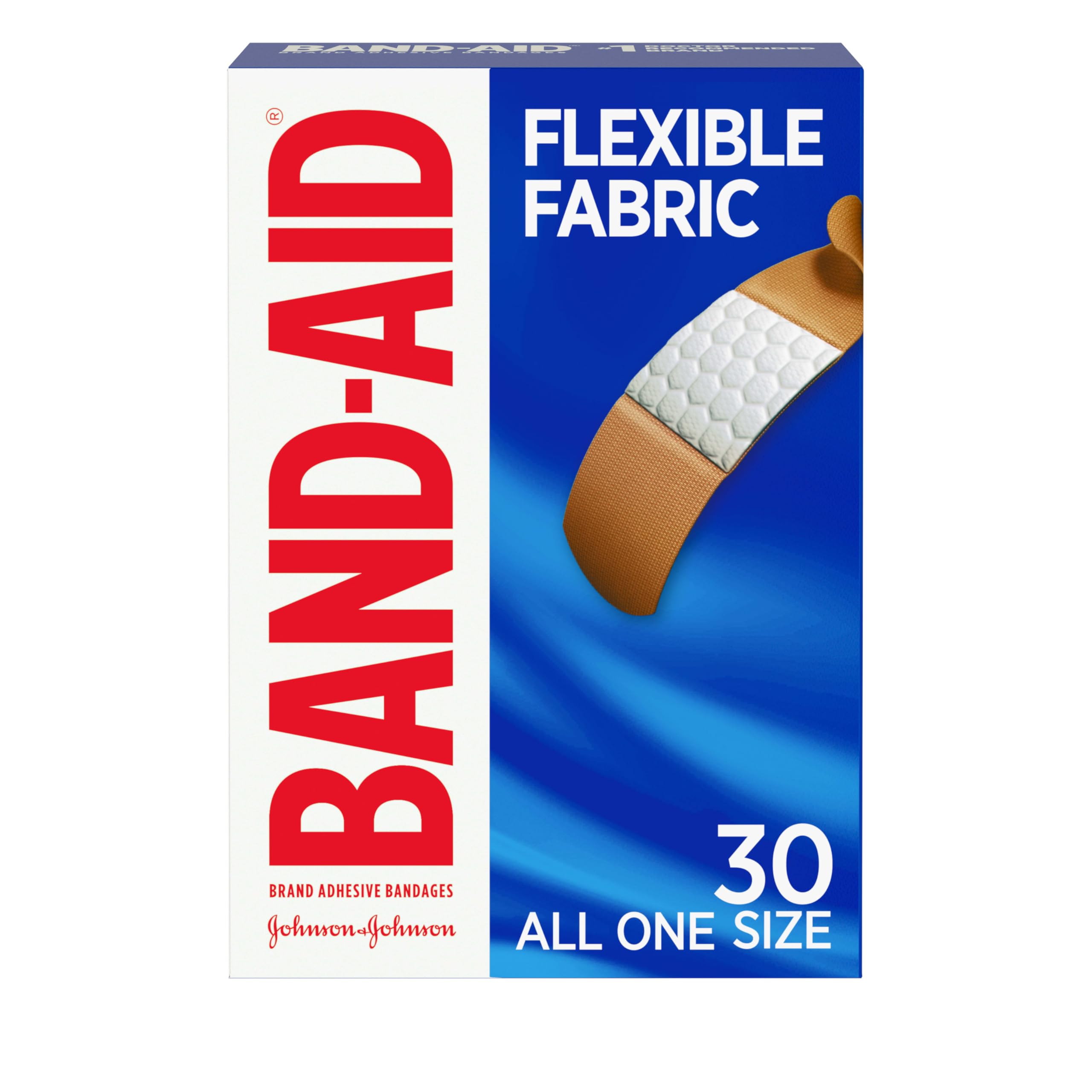 Buy now Band-Aid Adhesive Bandages Flexible Fabric, Extra Large, 10 Count at indiglob india