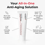 Time Reverse Cream, Korean Skin Care Face Moisturizer, 1.69 Fl Oz | Korean Skin Care Cream with Centella Asiatica, Collagen and Hyaluronic Acid in One Tube, Deep Hydration, Fast Absorption