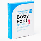 Baby Foot Hydrating Foot Mask for Dry Cracked Feet – Moisturizing Foot Mask Non Peel Treatment – Soft Smooth Feet Repair with Collagen & Hyaluronic Acid – 15 Minute Spa Foot Care, Unscented