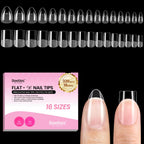 Buy now beetles Gel Polish 2Pcs 15ml Nail Glue Kit for Acrylic Nails, 5 in 1 Super Strong Brush in Nail Gel Glue for False Nails Tips and Gel Nail Polish Led Lamp Required 8-2-Short Almond Square 320pcs (Flat-X Nail Tips) at indiglob india