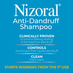 Nizoral Anti-Dandruff Shampoo with 1% Ketoconazole, Fresh Scent, 14 Fl Oz | Anti-Fungal Shampoo, Dandruff Shampoo for Dandruff Relief, Ketoconazole Shampoo, Dandruff Treatment, 1% Ketoconazole