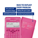 Casio FX-300ESPLSBPKWAIT Scientific Calculator, Pink