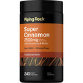 Piping Rock Super Ceylon Cinnamon Complex Capsules | 240 Powder Pills | Extract Supplement with Chromium and Biotin | Vegetarian, Non-GMO, Gluten Free