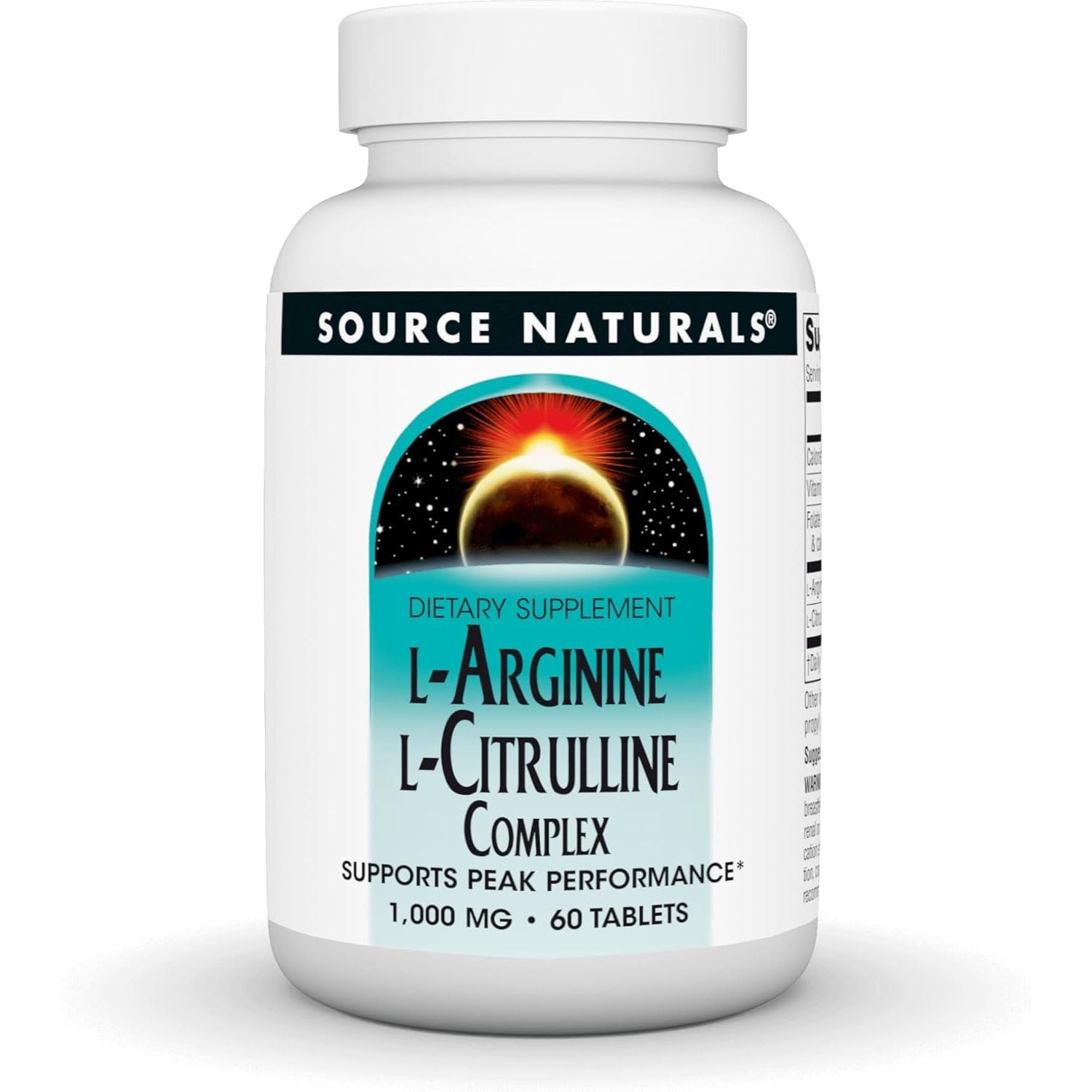 Buy now Source Naturals L-Arginine L-Citrulline Complex, 120 Tablets, 1000 mg 60 Count (Pack of 1) at indiglob india