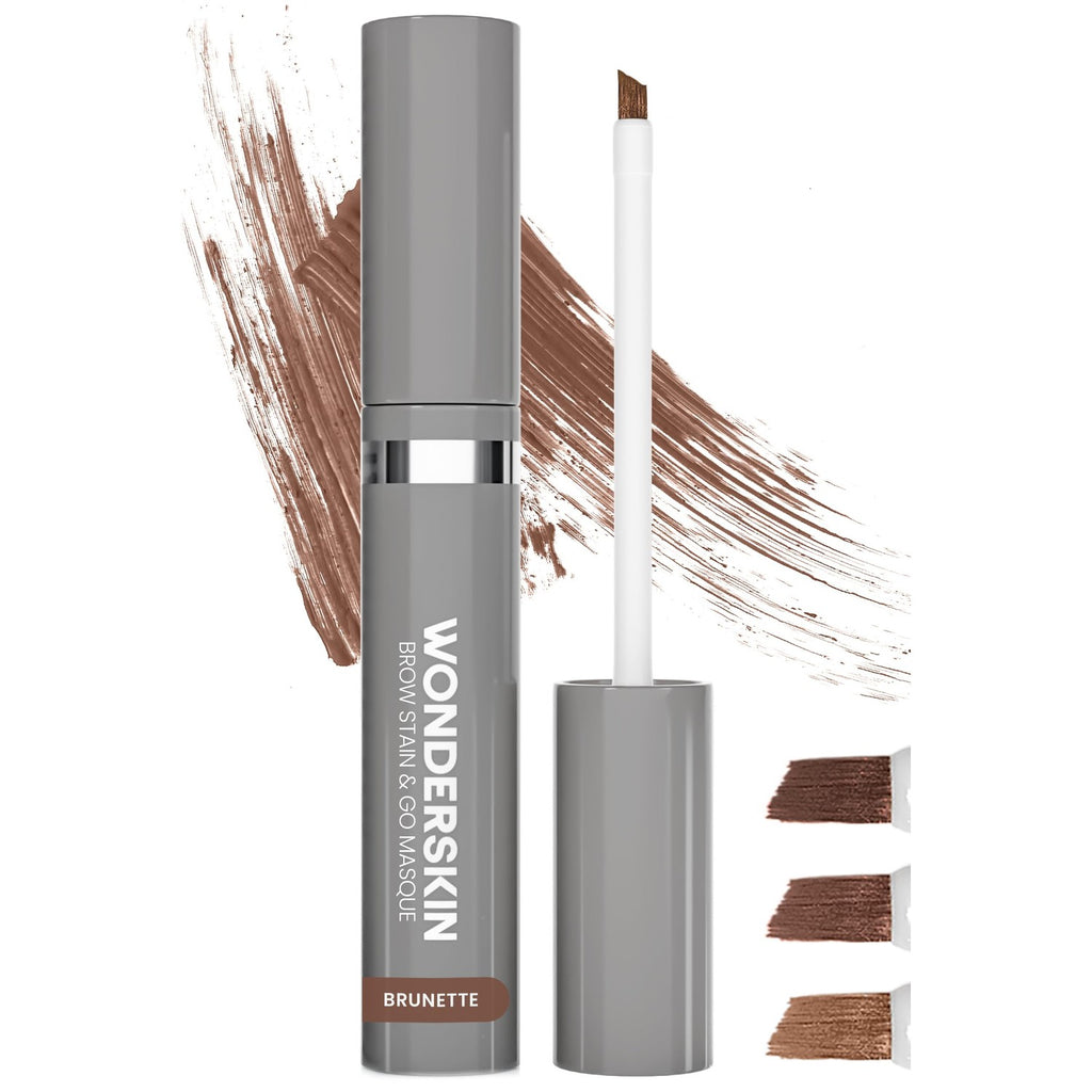 Wonderskin Eyebrow Stain - Long Lasting Brow Tint, Smudge & Transfer Proof | Transfer-proof brow stain delivers waterproof, smudge-proof color that lasts all day.