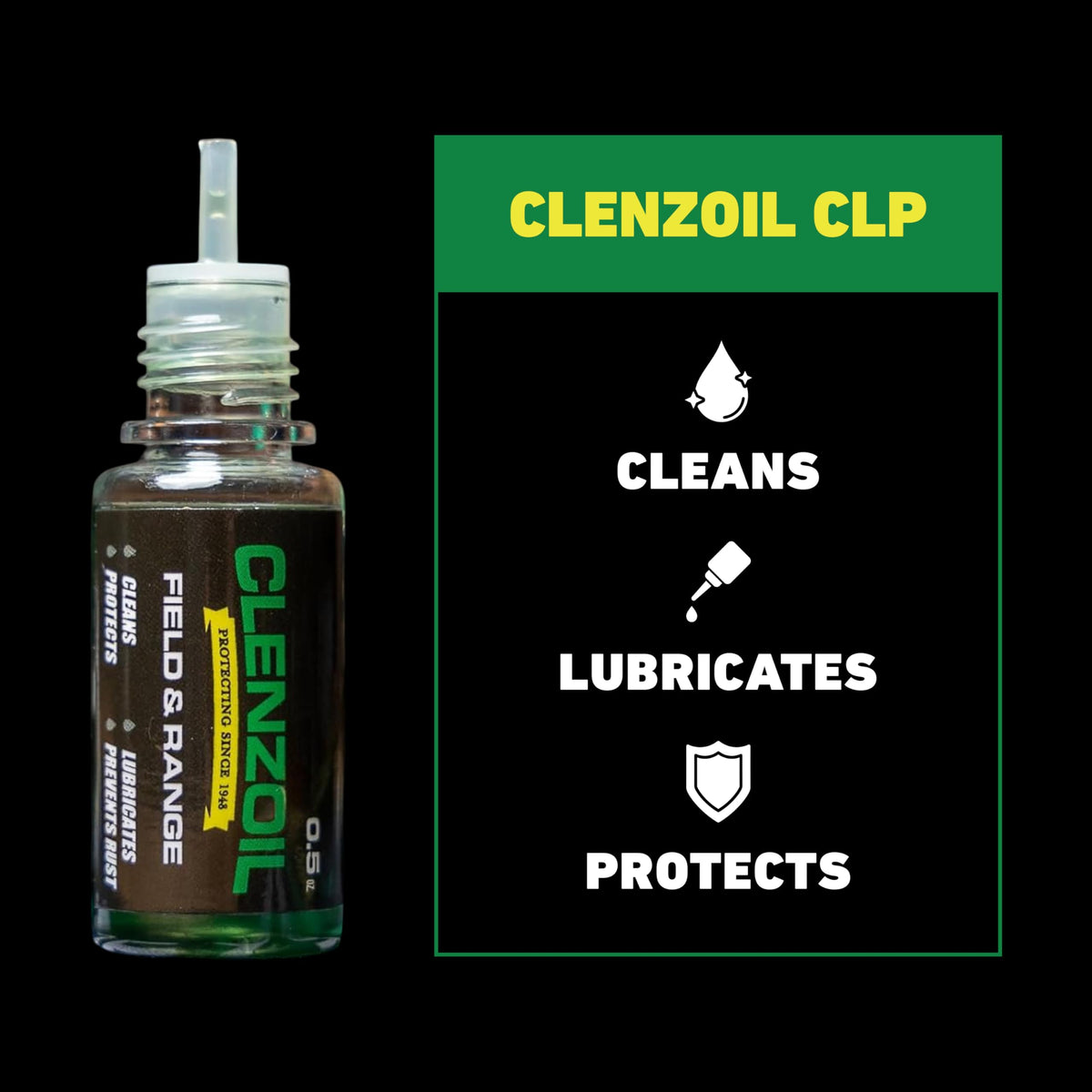 Clenzoil 9mm, .38 & .357 Pistol & Gun Cleaning Kit with Oil & Cleaner