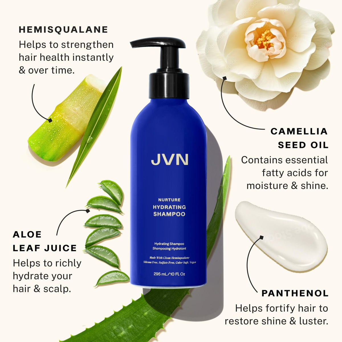 JVN Revive Repairing Shampoo, 10 Fl Oz