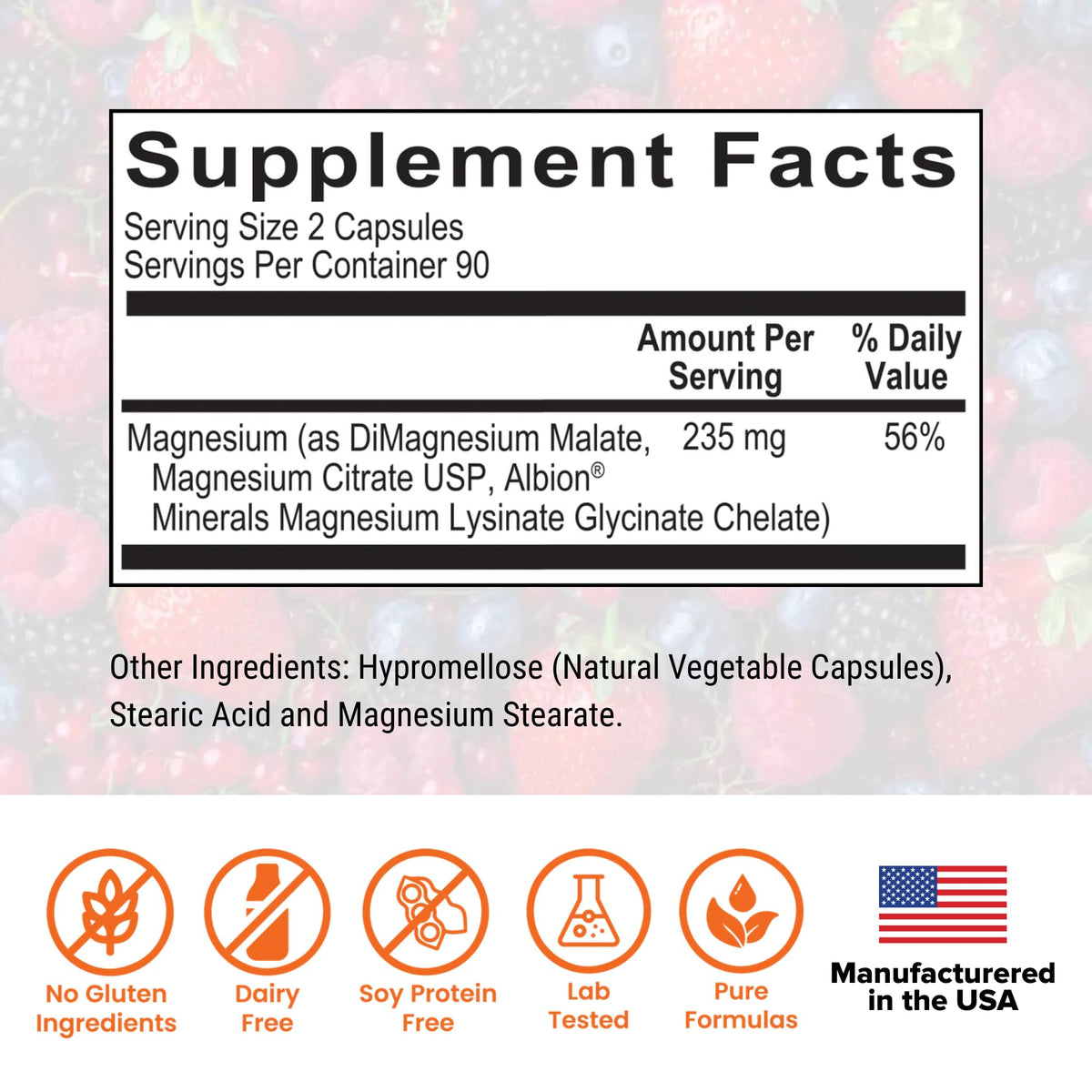 Essential Magnesium by Dr. Rajsree, MD | Supports Restful Sleep, Muscle Relaxation & Bowel Regularity | 3 Highly Absorbable Forms of Magnesium | 180 Capsules