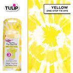 Buy now Tulip One-Step Tie-Dye Kit, Vibrant Colors for Fabric 4 fl oz, Yellow at indiglob india