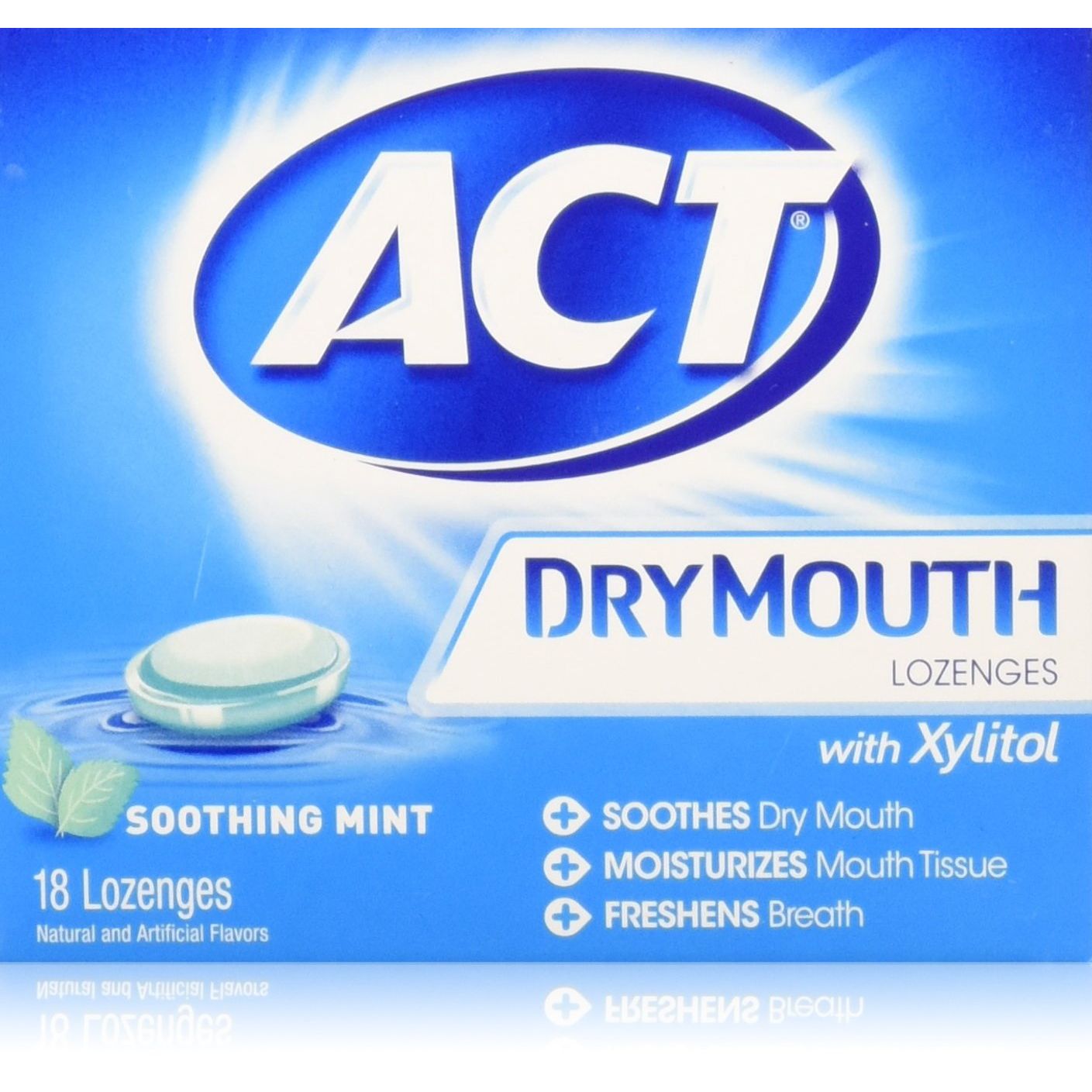 Buy now ACT Dry Mouth Lozenges With Xylitol 18 Count (Pack of 1) (Packaging May Vary) 18 Count (Pack of 3) at indiglob india
