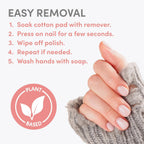 ella+mila 100% Pure Acetone Nail Polish Remover for Acrylic & Gel, 8 fl oz