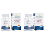 Nordic Naturals Vitamin D3 + K2, 2000 IU D3, Orange - 60 Softgels | Bone Health. Immune Support. Calcium Balance. Synergistic D3 + K2. Non-GMO. Plant-Based K2 MK-7. Orange Flavor Softgels.