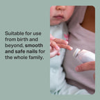 Tommee Tippee Electric Baby Nail File & Clipper, Battery-Powered