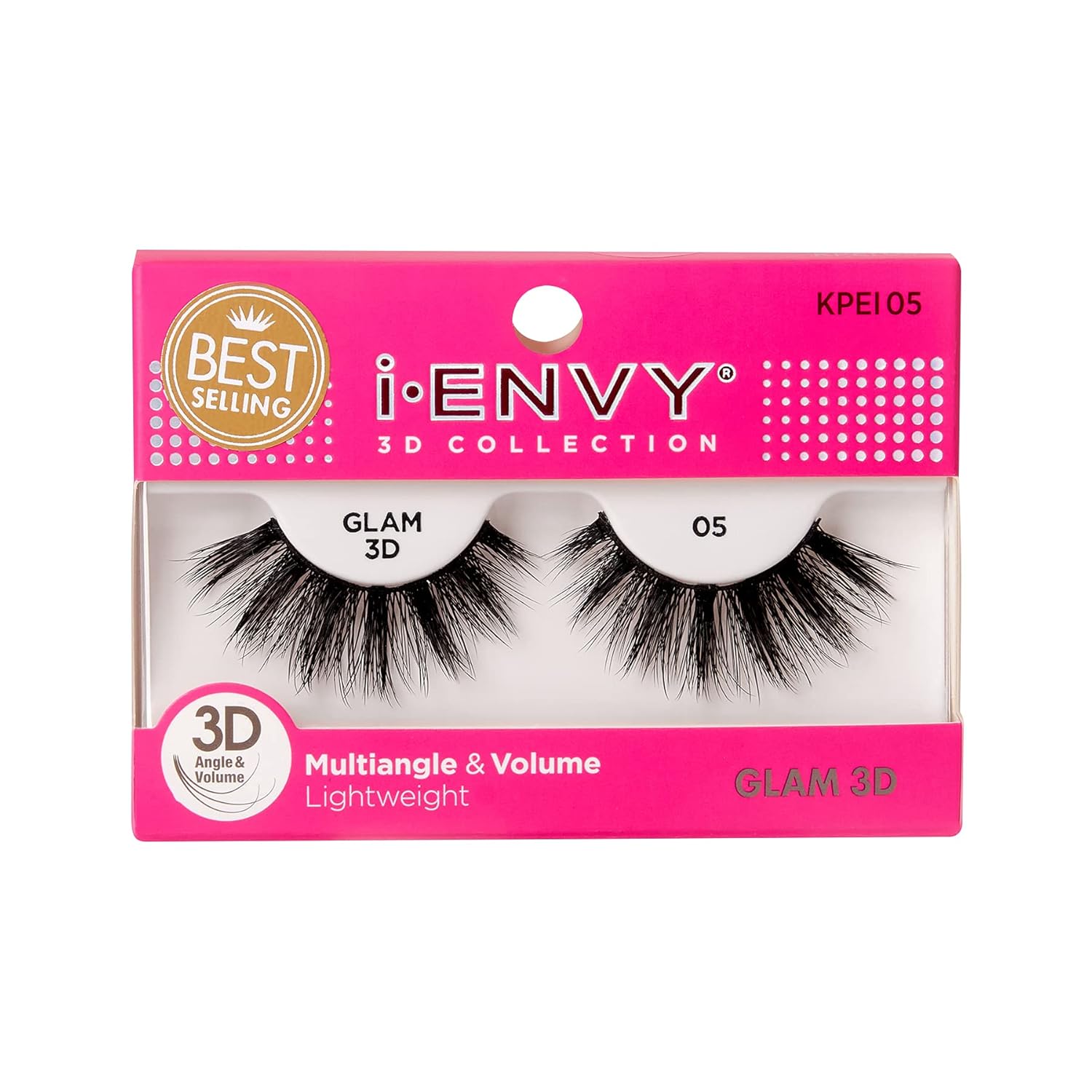 Buy now i-Envy 3D Glam Collection Multi-angle & Volume (2 PACK, KPEI14) 1 Count (Pack of 1) KPEI5 at indiglob india